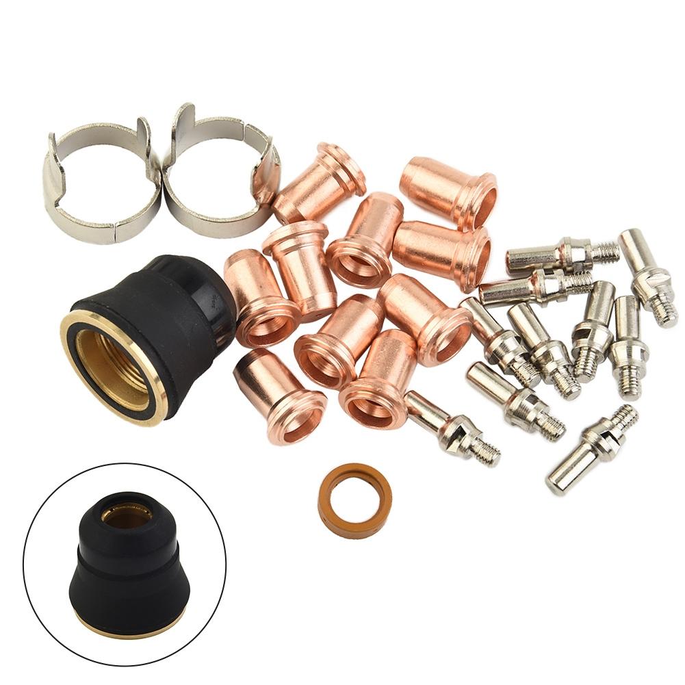 Plasma Electrode Tip Shield Spacer Fit PT60 IPT60 JASIC PRO CUT 45 Cutter 24PCS