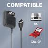 AC 100-240V Vintage Game Console Replacement Charger for Game Boy Advance SP & NDS Power Adapter Portable Travel Wall Charger