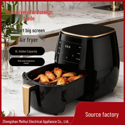 Korean Airfryer 110V Multifunctional Electric Fryer, Large Capacity French Fry Maker