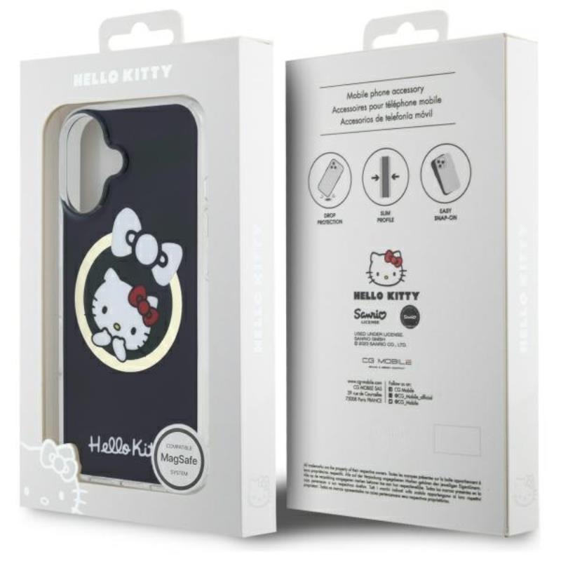 Hello Kitty Iml Fun Bow Magsafe - Etui Iphone 16 (Czarny)