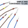 Electrical Pin Connectors Car Wire Terminals Connector Pin Auto Electric Connector 1/1.5/1.8/2.2/2.8/3.5mm Easy to Use
