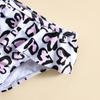 2022 Heart Print Girls' 2-Piece Swimsuit for Beach & Hot Springs
