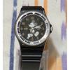 Used [Monochrome Mickey] 1991 SEIKO ALBA SPORTS Diver Style Wristwatch In Operation