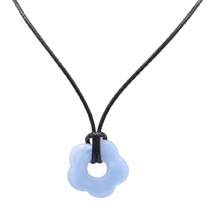 

Богемная цепочка на ключицу, подвеска с цветком, очаровательное ожерелье, цепочка ручной работы, колье, ожерелья для девочек и женщин, модные украшения 1