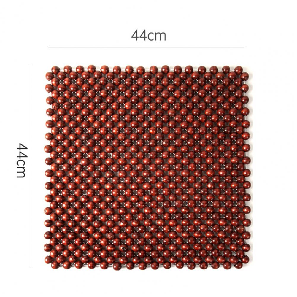 Univerzální letní autosedačka Cool Cushion Masážní potah do auta s PVC korálky s měkkou pasovou podložkou Prodyšná Odolná 1ks