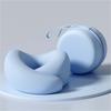 Slow Rebound U-Shaped Neck Pillow Adjustable Memory Foam Travel Neck Pillow Neck Support With Storage Bag Sleep Nap Pillows