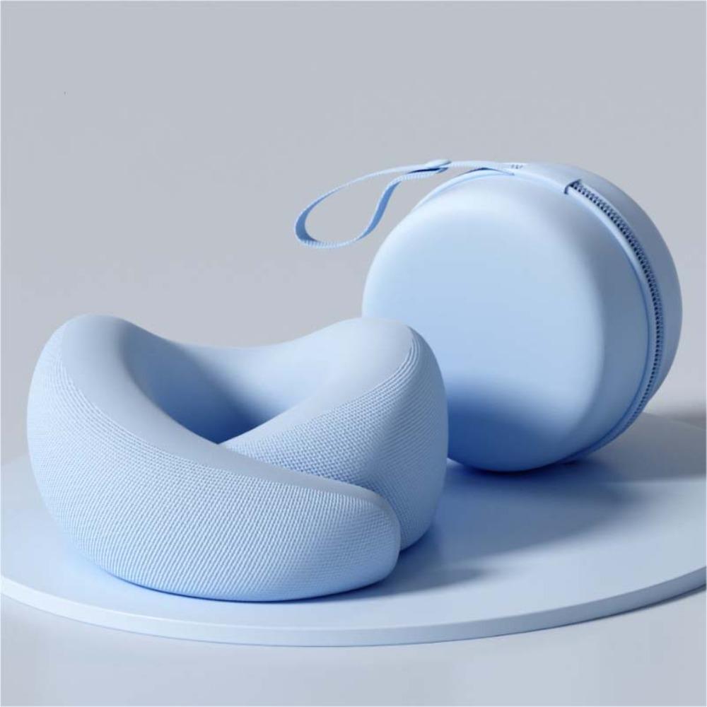 

Slow Rebound U-Shaped Neck Pillow Neck Support Adjustable Travel Neck Pillow Washable Memory Foam Sleep Nap Pillows Travel Use