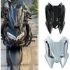 Motorcycle Windshield Wind Deflector Windscreen Front Flyscreen Fairing fit for Ka-wa-sa-ki Z900 Z-900 Z 900 Accessories 2020 2021 2022 2023 (Dark