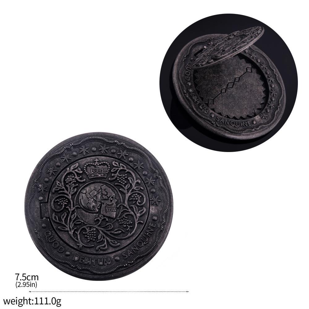 John Wick Metal Commemorative Coin With Vintage Letter Design For Collectors And Gift Giving