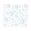 Blue Self-Adhesive Wall Sticker Theme Decor for Bathroom Living Room