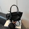 Lychee Pattern Large Capacity Luxury Handbag - Women's Fashion Commuter Bag