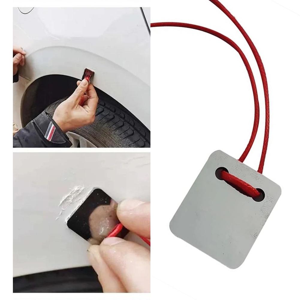 Auto Scratch Repair Tool Steel Car Scratch Repair Scraper Paint Applicator Auto Scratch Maintenance Accessories
