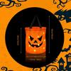 Halloween Ghost Face Tote Bag Christmas Pumpkin Candy Bag Children's Luminous Handheld Gift Bag Halloween Party Scene Decoration