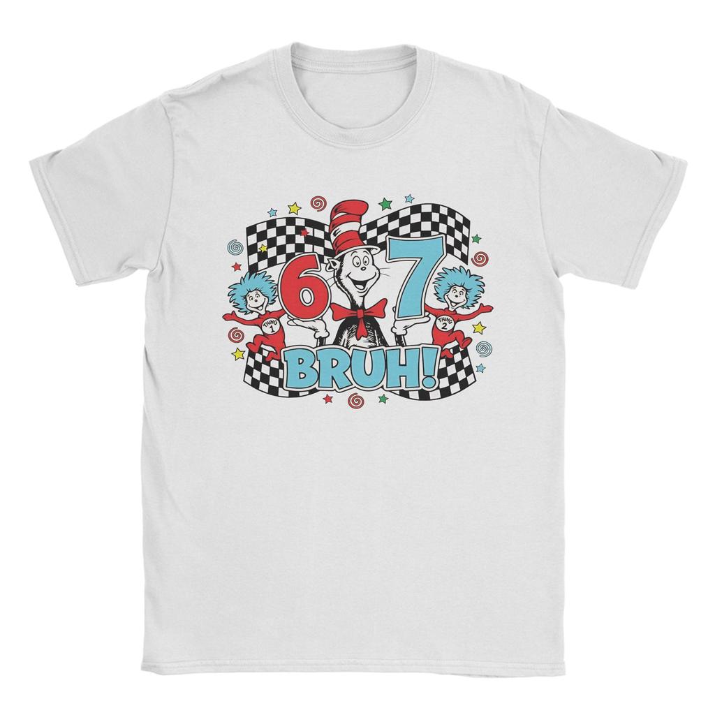 Unisex Women Graphic Printed Cartoon Thing 1 Thing 2 Buddies reading day  Tee T Shirt Cotton  Tshirts Clothes