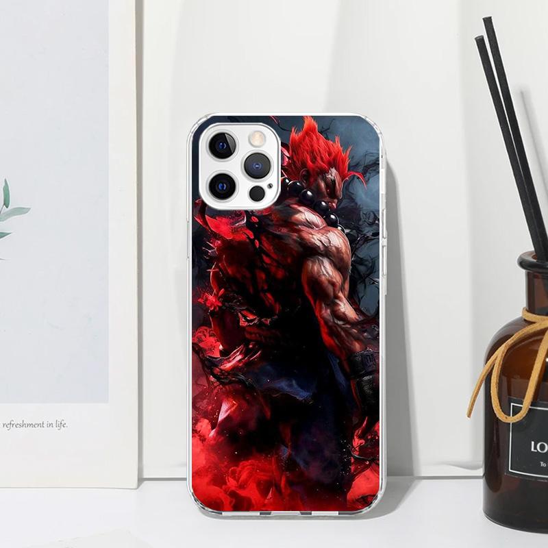 Game S-Street F-FighterS Phone Case For Iphone 17 Air 16 15 Plus 16E 14 Pro Max 13 Mini 12 11 7 8 SE Fundas Soft Back Cover 17 A