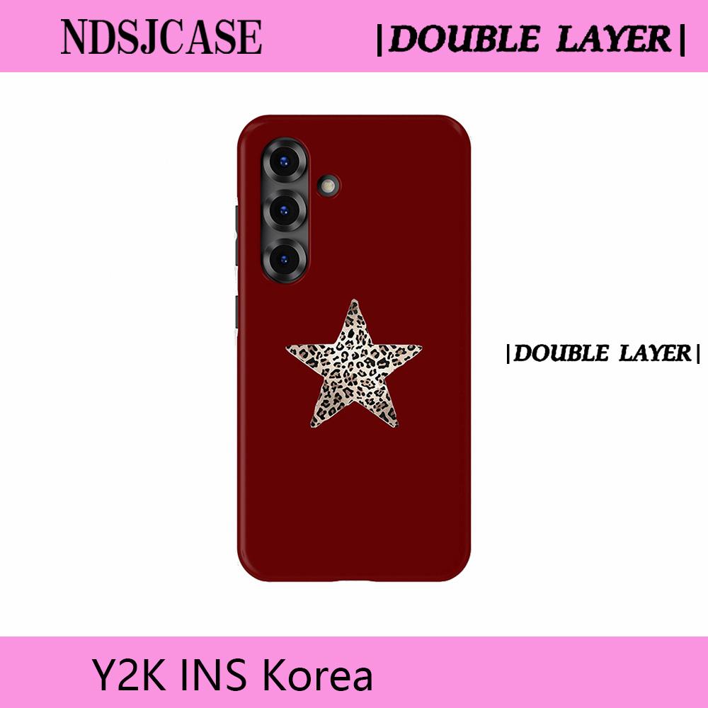 

Luxury Clmj SWAG Mon Chéri Phone Case for Samsung Galaxy A56 S20 S23 S24 S25 S26 FE Plus Ultra Edge 4G 5G Double-layer Cover S26 Edge 5G