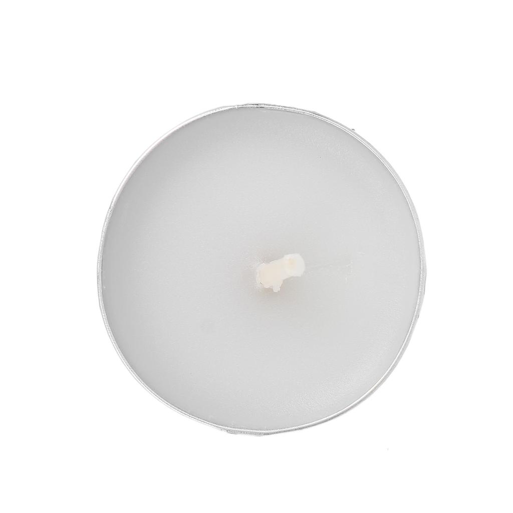 50pcs Tea Light Candles 2 Hours Extended Burn Time Smokeless Candle Decorative Candle for Party