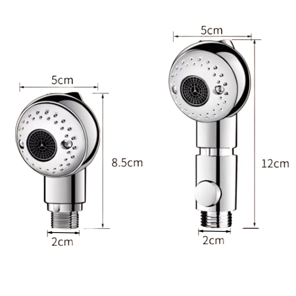 1Pcs Shower Head ABS One-Click Water Stop Shampoo Bowl Spray Head Water-Saving Shower Head Sprayer Bathroom Accessories