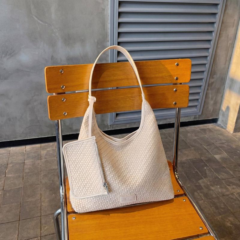 

Large-capacity Bota Tote Bag - Simple Single-shoulder Commuter Backpack бежевий