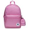 Go 2 Logo Design Polyester Backpack Unisex Backpack Pink MA5665-AG9