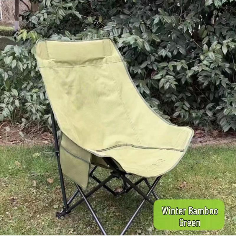 GA Camping Gear High Back Folding Beach & Fishing Chair