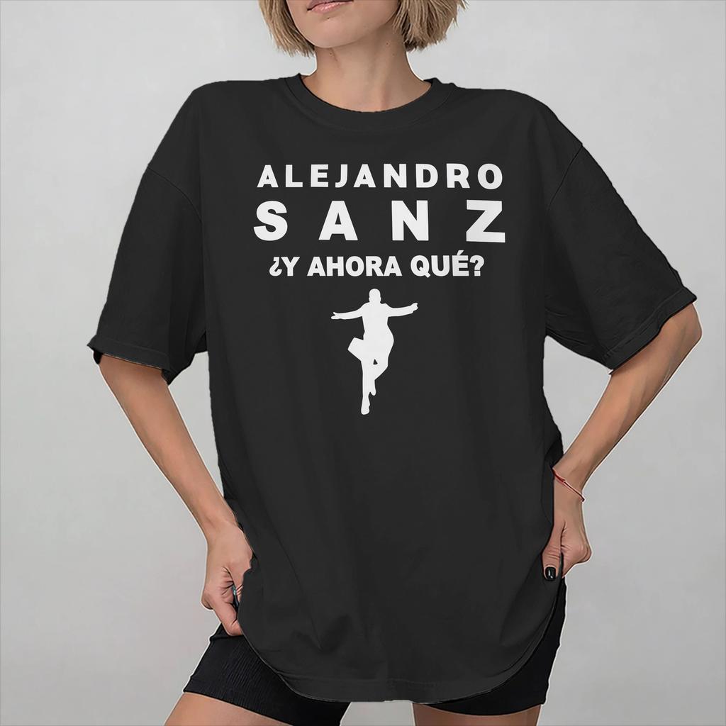Unisexs Womens Alejandro Sanz 2026 Concert T Shirt 100 Cotton Graphic Printing TShirt Clothing Outfits