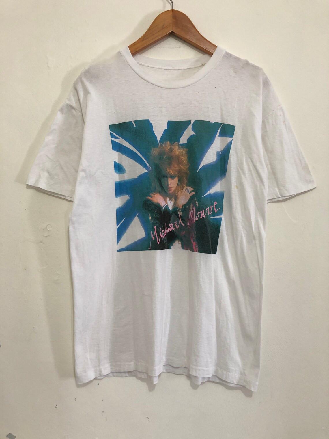 Michael Monroe Not Fckin It Tour Short Sleeve Unisex T-Shirt RS315 L