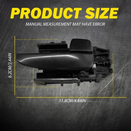 Interior Door Handle For 2001-06 Hyundai Elantra Front Driver Passenger Side 2PC