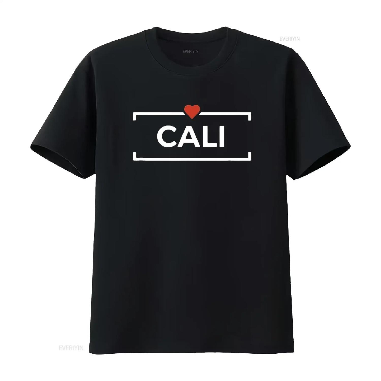

Womens I Love Cali T Shirt Black 4X Large vintage Washed Versatile Slightly designer clothes Stretched Comfortable Casual S чёрный