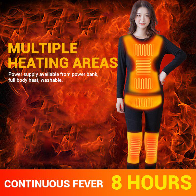 electric heated long johns