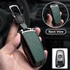 Zinc Alloy Leather Car Key Fob Case For Bmw 1 3 5 7 Series 530I X1 X3 X4 X5 F10 F15 F16 F20 F30 F18 F25 M3 M4 E34 Auto Parts