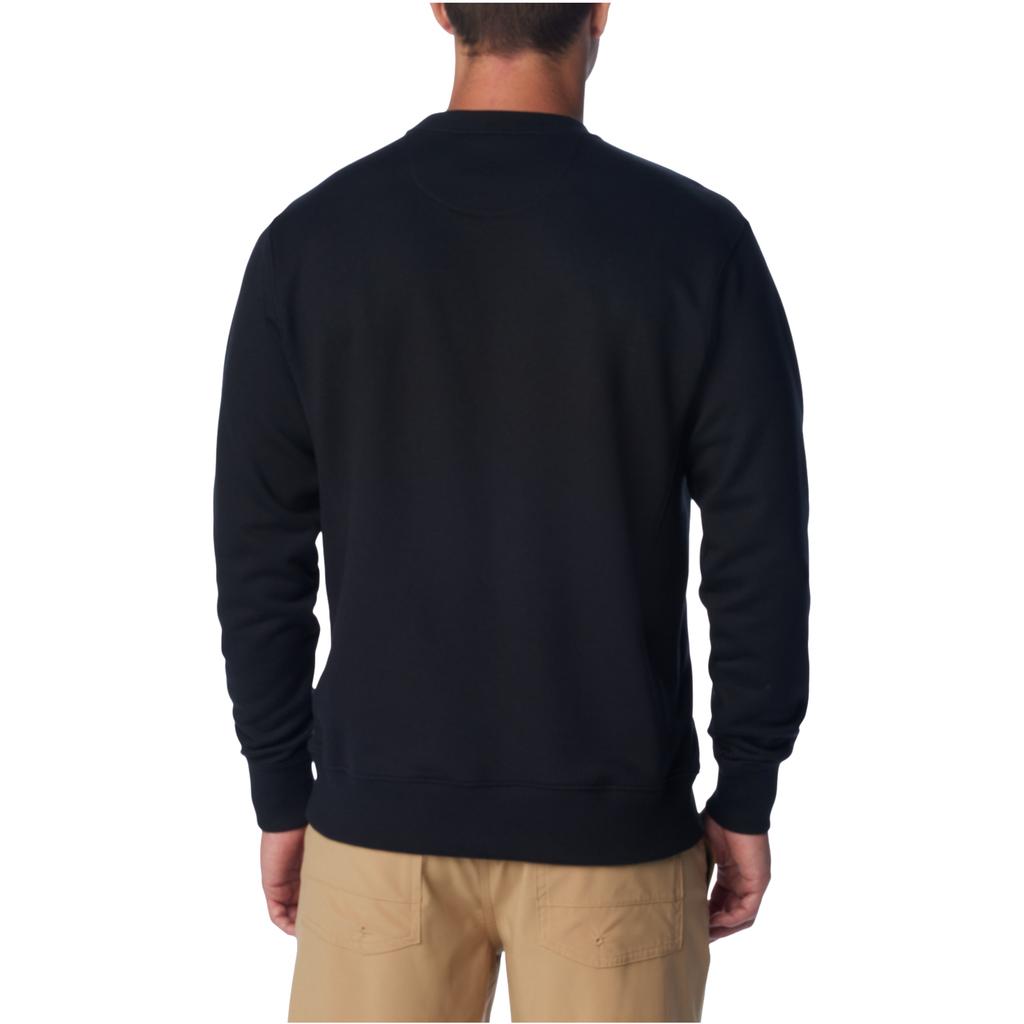 Columbia Marble Canyon French Terry Crew, Mens black Sweatshirt