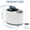 New 3L Sauna Steamer Machine 1000W US Steam Pot Generator with Protection Large Capacity Sauna Steamer for Bath Tub Sauna Room