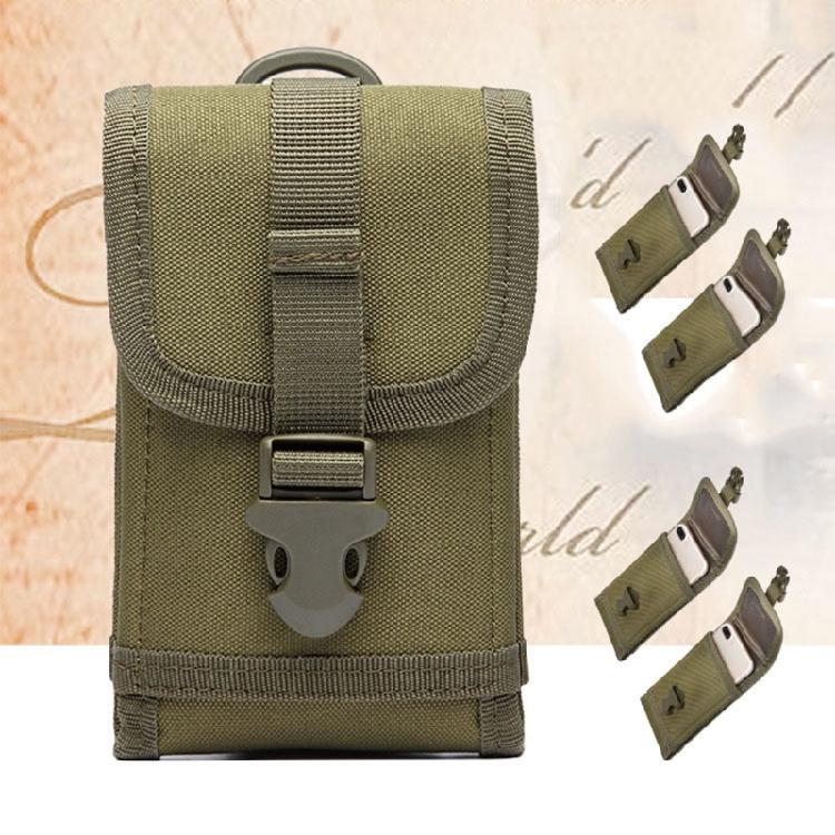 Camouflages Mobile Pouches With Multiple Pockets Water Resistant Materials For Men’s Sports Hiking Daily Use