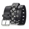 Women's Belt Fashion Pentagonal Star Belt Y2k Belt Camouflage Punk Hiphop Rock Men's Belt Paired With Jeans Belt Pu Leather Belt