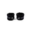 Adjustable PU Leather Plush Handcuffs Blindfold Restraints Bondage Sex Toy Accessories For Women Adults Games