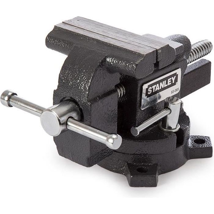 STANLEY Standard Bench Vice - 1-83-065 - 100 Mm Cast Iron