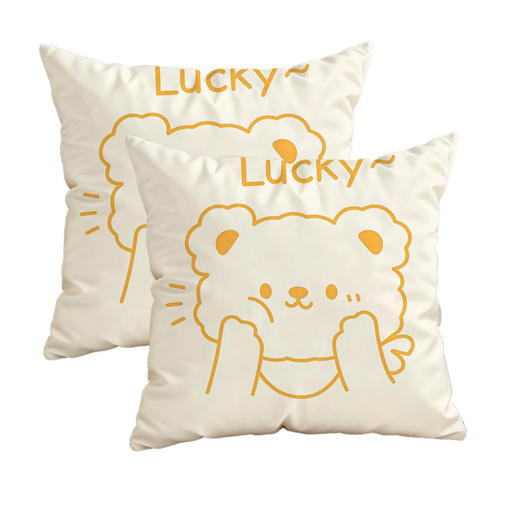 A Silhouette Face On Black Pillowzipper Design, Decorative Pillowcase, 45X45 Cm Pillowcase