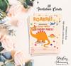 Darling Souvenir Pink Birthday Invitation Card Printable Fill or Write In Blank Invites Party Supplies Pack Of 28 5 X 7