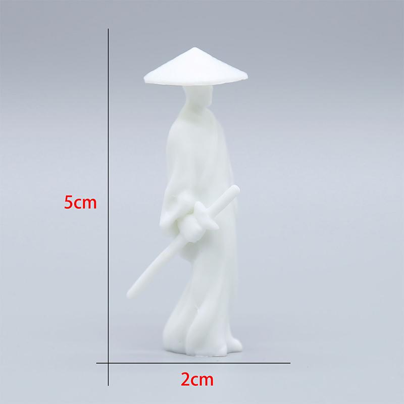 Schwertkämpfer Statue Auto Armaturenbrett Dekoration Chinesischer Stil Retro Schwertkämpfer Miniatur Figur Statue Büro Zuhause Schreibtisch Ornamente