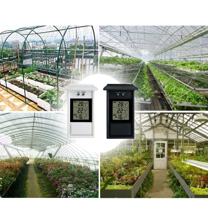 Versatile Indoor And Outdoor Temperature Measurement Thermometer For Home Garden Use