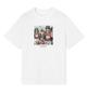 Roma Grafik T-Shirt Herren Damen Oversized Y2k Kurzarm Baumwolle Bequem Streetwear Harajuku Schwergewichtige Damen Herren Kleidung