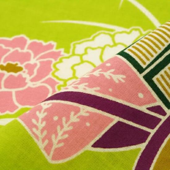 Färben Anbo Handtuch Echtes gefärbtes Baumwoll Tokuoka Hergestellt in Japan 35cm x 100cm "Goshoguruma" 100%