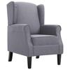 Vidaxl Fotel Ciemnoszary, Tapicerowany Tkaniną