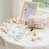 Toys For Girl Games Wooden Simulation Children'S Makeup Kit Baby Cosmetics Set Kids Wood Lipstick Stuff Beauty And Fashion Toys