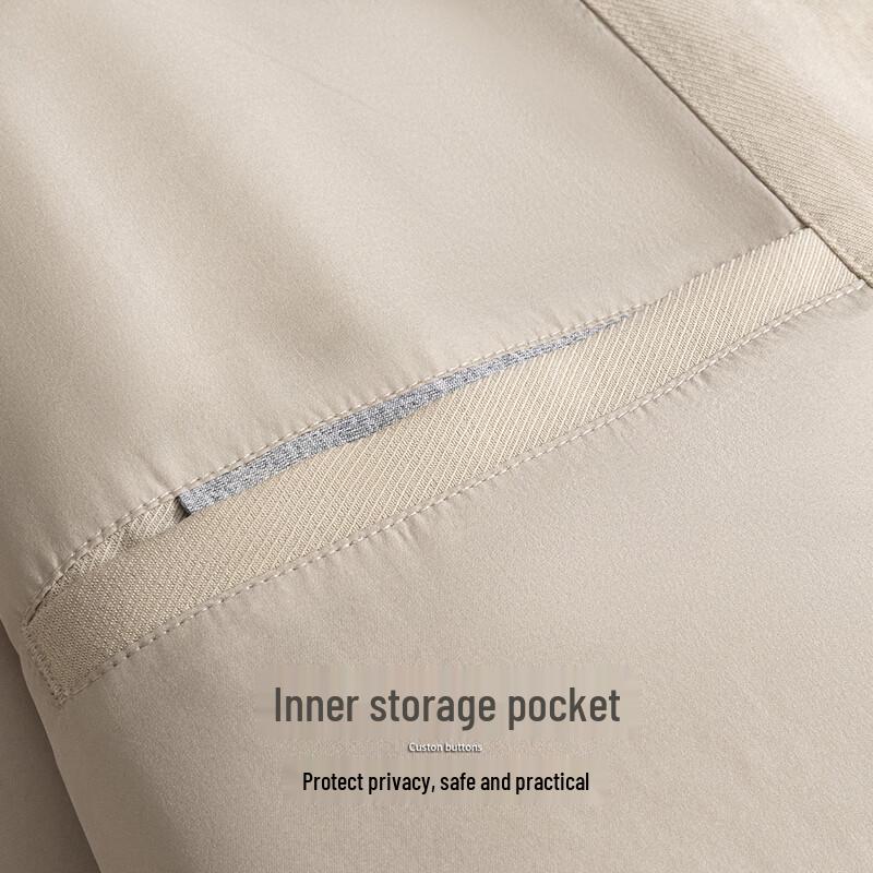 Hodo Men's Tencel & Linen Lapel Jacket