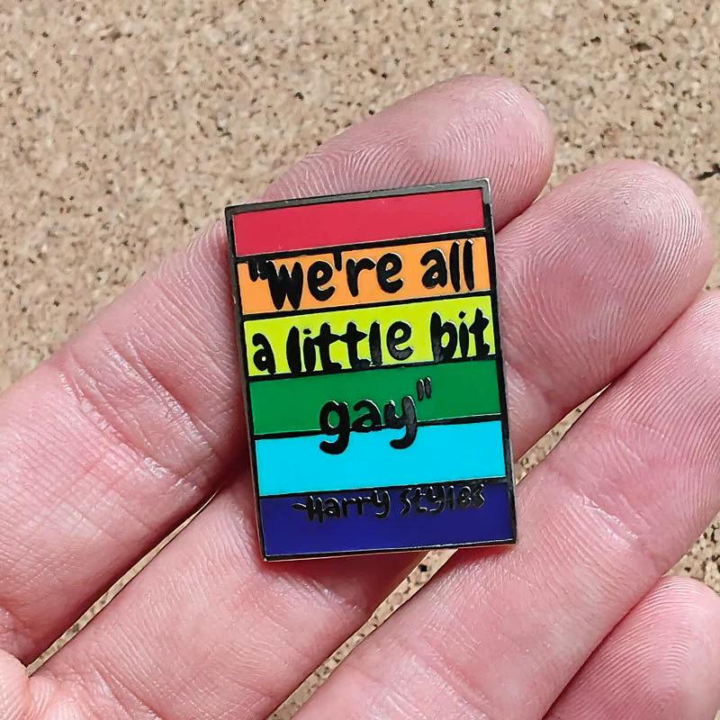 Popular Music Art Enamel Pins Rock Band Cartoon Brooches Backpack Decoration Lapel Badge Gifts For Good Friends