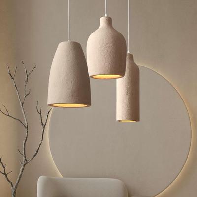 Wabi-Sabi Zen Pendant Light: Retro & Artistic Design for Restaurants, Living Rooms, and Bedrooms