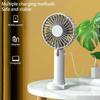 Przenośny mini wentylator 3 prędkościowy akumulatorowy ręczny wentylator chłodzący biurko elektryczny wentylator idealny podróżny kemping przenośny wentylator na kemping