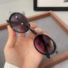 Vintage Elliptical Eyewear UV Protection Small Frame Sunglasses Retro Oval Sunglasses  Holiday